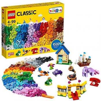 LEGO Classic - Caja Extra Grande de Ladrillos con 1500 Piezas para Jugar y Construir Creativas y Divertidas Creaciones para Niños y Niñas a Partir de 4 Años