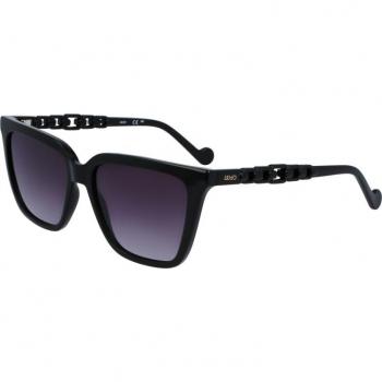 Liu Jo LJ780S 001 Women's Square Black Sunglasses Size 56