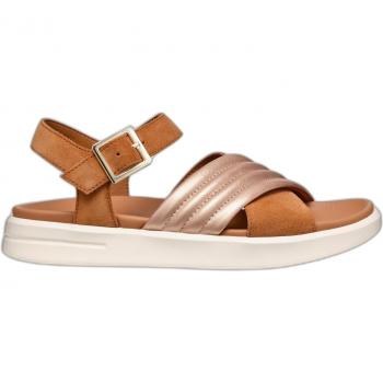 Sandalias Geox Xand 2S Mujer Coñac/Rosa Oro