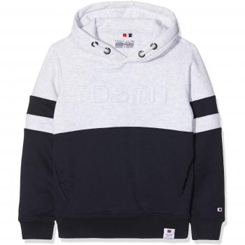 Teddy Smith Slone Hoody Jr, Sudadera con Capucha para Niños, Blanco