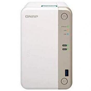 QNAP TS-251B NAS Torre Ethernet Blanco - Unidad Raid