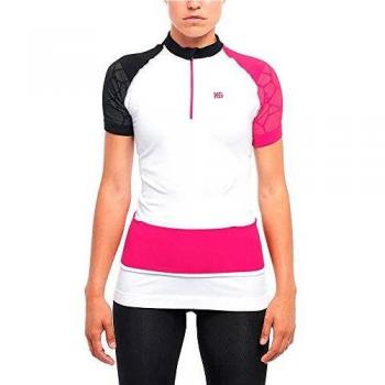 HG Pro Team 2.0 Camiseta Técnica para Mujer, Blanco, S