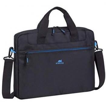RIVACASE 8027 Black Regent II Laptop Briefcase for 14-inch Devices, Color Black