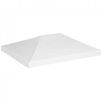 Toldo de cenador 270 g/m² 4x3 m blanco Vidaxl