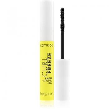 Catrice Curl Freeze Máscara Gel para Pestañas Tono 010 Milky Black Tint - 8 ml, Prebase de Maquillaje para Volumen y Ondulación de Pestañas