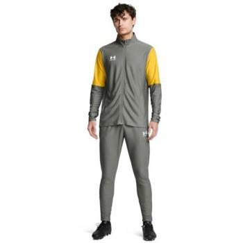 Chándal Under Armour Challenger para hombre, modelo 1379592, color gris (M), tipo deportivo, adecuado para running y multideporte, fabricado en poliéster, disponible en outlet 2024