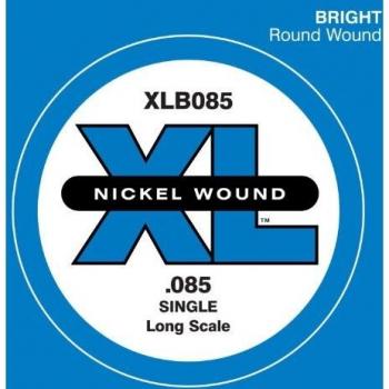 D'Addario .085 Long Scale Nickel Wound Single String for Bass Guitar