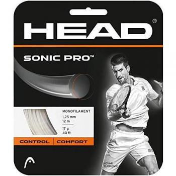 Head Sonic Pro Cordajes de Raquetas de Tenis, Adultos Unisex, Negro, 16