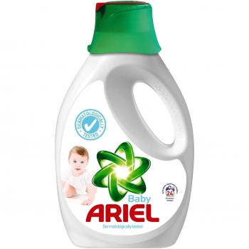 Ariel Baby Detergente Líquido para Lavadora, 24 Lavados - 1,75 l