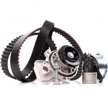 Kit de Distribución Gates con Bomba de Agua para Volkswagen Polo, Seat Ibiza, Toledo, Skoda Fabia, Rapid y Audi A1 (Ref: KP25678XS)