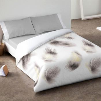 Burrito Blanco - Juego de funda nórdica 341 Gris, para cama de 160 x 190/200 cm.