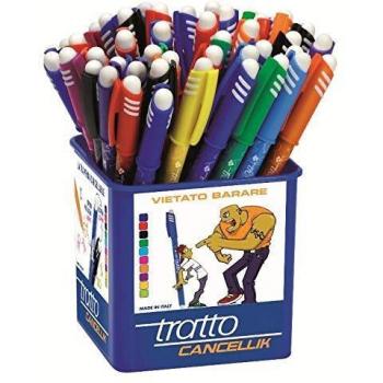 BUYLLOON OFFICE Penna a sfera cancellabile Tratto Cancellik Tratto - assortito - 1 mm - 826500