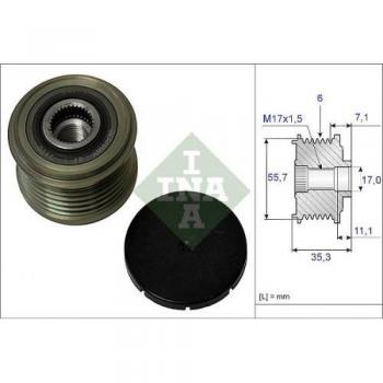 Rueda Libre de Alternador INA 535 0037 10