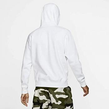 Nike Sportswear Club Hoody Men White Size M