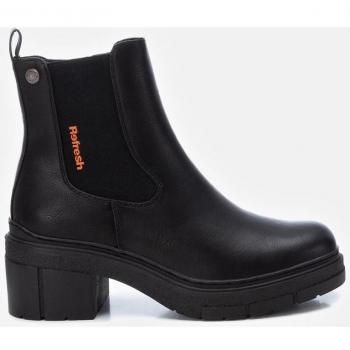 Botín Refresh 170997 para Mujer, Color Negro, Talla 38, con Cierre de Cremallera