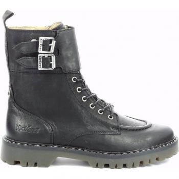 Botas de Mujer KICKERS Deckranger 82 Noir, Cuero, Con Ruedas