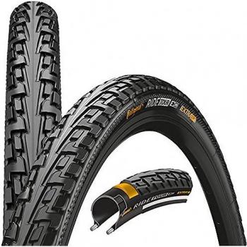 Cubierta Rígida Continental Ride Tour 27 x 1 3/8 x 1 1/2 Negra con Protección Extra contra Pinchazos