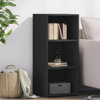Armario negro de madera multicapa 40x41x93 cm