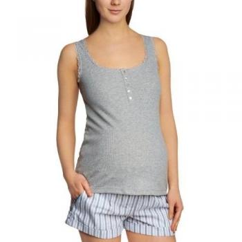 Bellybutton 11811/ Lissia - Camiseta sin mangas para mujer, color gris melange 70501, talla 42