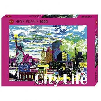 Heye 1000-Piece Puzzle: I Love New York! by Kitty McCall