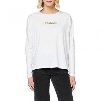 Napapijri Sione LS Camisa Manga Larga, Blanco