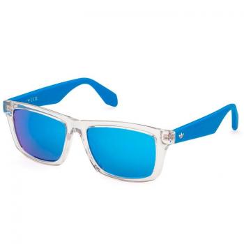Adidas OR0115 Men's Sunglasses with Crystal Blue Mirror Lenses, 26X54 mm