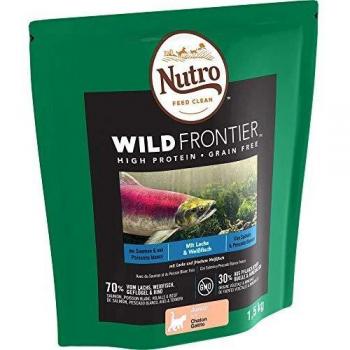 NUTRO Pienso Gatito Salmón y Pescado Blanco 1,5 kg Wild Frontier
