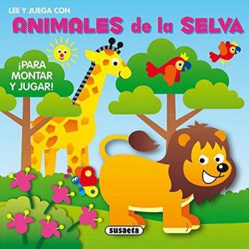 Lee y juega con animales de la selva