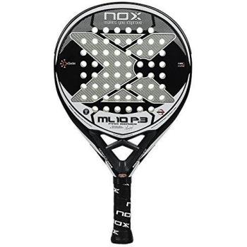 Nox ML10 Pro P3 Pala de Pádel, Unisex Adulto, Negro, Talla Única