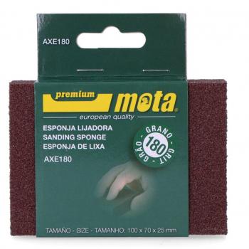 Lija esponja óxido de aluminio grano 180 Axe180 Mota