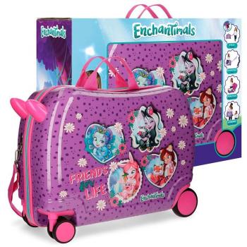 Enchantimals In The Woods Equipaje Infantil, 50 cm, 34 litros, Morado