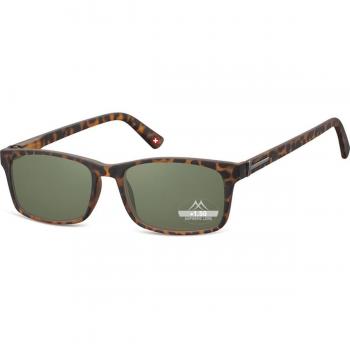Montana Readers MR73AS Men's Tortoiseshell Rectangle Sunglasses +2.00