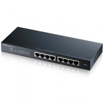 Zyxel GS1900-8 Gestionado L2 Gigabit Ethernet (10/100/1000) Negro 8-Port Smart Managed Switch