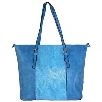 # 4173 Mujer Designer - Bolso de mano con correa negro rojo gris marrón, azul
