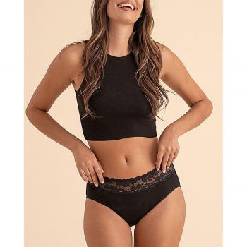 Pack de 3 Bragas menstruales de algodón flujo abundante, Lola