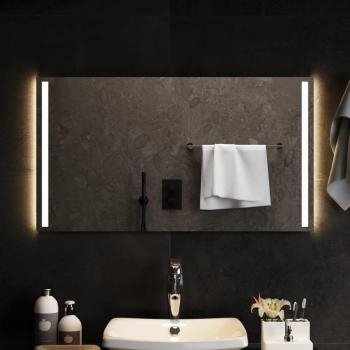 Espejo de baño con luces LED 90x50cm