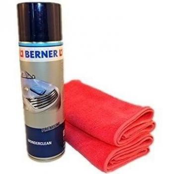 Berna Premium WONDERCLEAN 400 ml + 2 Unidades Microfasertuch doblemente tejidos 450 g/m².