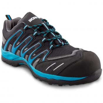 Zapato Seguridad Workfit Trail Azul Numero 39