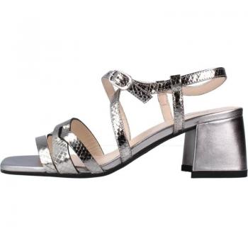 Sandalias de Mujer Nero Giardini E218440DE Plata, características: diseño elegante, material de alta calidad, plantilla acolchada para mayor comodidad, suela antideslizante, cierre ajustable