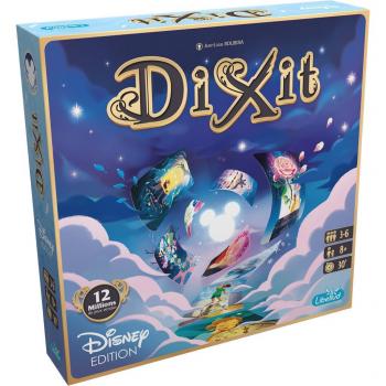 Dixit Disney - Juego de mesa de imaginación para 3 a 6 jugadores, a partir de 8 años