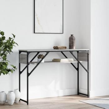 Mesa de comedor Sonoma gris 105x30x75 cm multicapa, madera de ingeniería