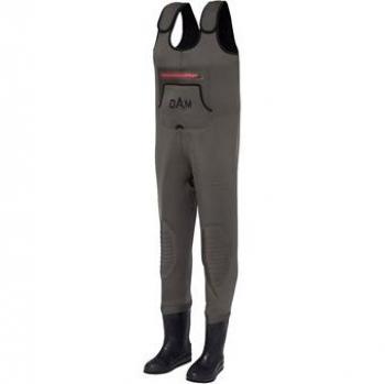 Wader de Neopreno DAM Break-Point con Suela Claveteada - Talla 44/45 (UK 9/10)