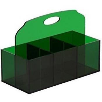 Sheratonn Porta Cubiertos Plexi Verde