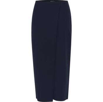 Soaked in Luxury Women's Blue Midi Skirt - Size XL