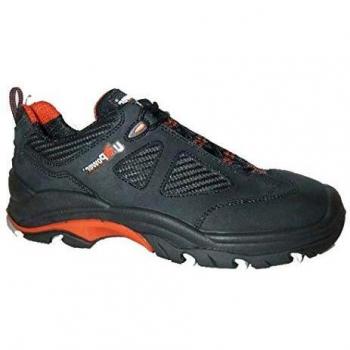 Zapato de seguridad U-Power Torpedo S3 SRC talla 44 negro / rojo piel EN20345