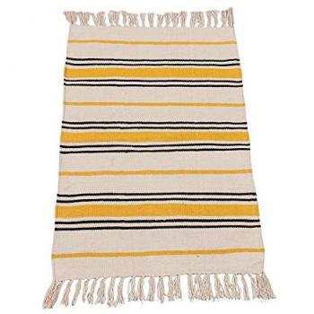 Kilim Original Auténtico Hecho a Mano 90x60 CM Lavable a Máquina 30°
