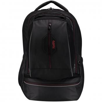 Mochila Totto Titany negro-azul para portátil de 15,4 con capacidad de 38 litros