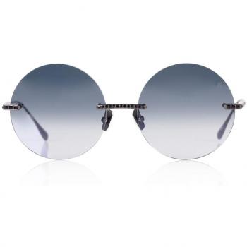 Anna-Karin Karlsson CRYSTAL NEST - ROUND Black Grey Women's Sunglasses Standard Size