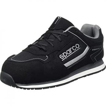 Sparco 0752739nrgr, Gymkhana S1p SRC, Zapatos de Seguridad de Trabajo, Negro, 39 EU Unisex Adulto, Multicolor
