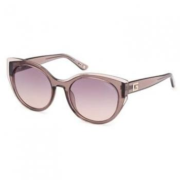 Guess GU7909 Women's Sunglasses Beige Gradient Violet Mirror One Size